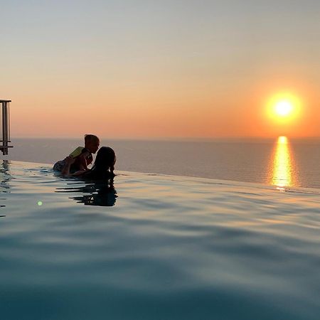 Kathisma Bay Villas - Luxury Villas - Villa Helios Kalamítsi Eksteriør bilde
