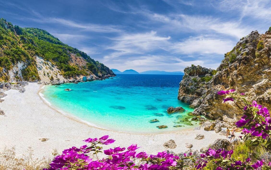 Kathisma Bay Villas - Luxury Villas - Villa Helios Kalamítsi Eksteriør bilde