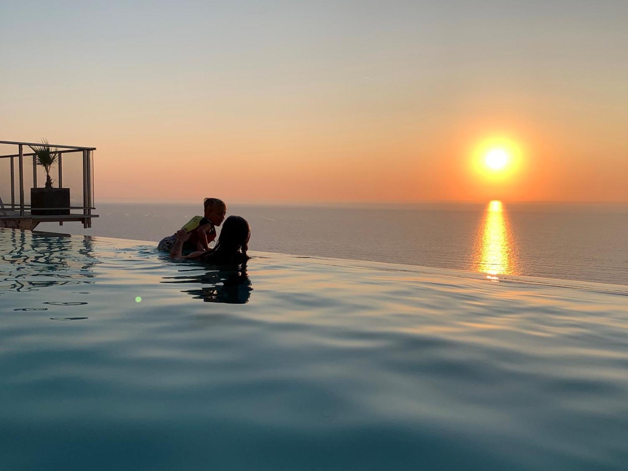 Kathisma Bay Villas - Luxury Villas - Villa Helios Kalamítsi Eksteriør bilde
