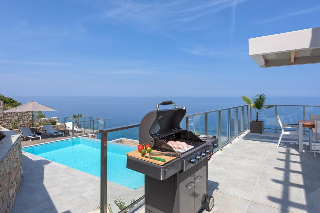 Kathisma Bay Villas - Luxury Villas - Villa Helios Kalamítsi Eksteriør bilde