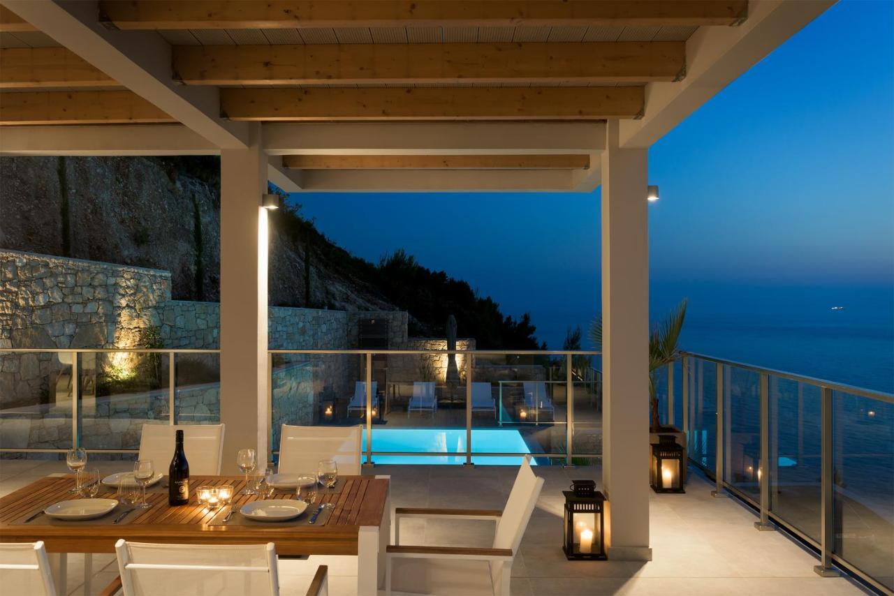 Kathisma Bay Villas - Luxury Villas - Villa Helios Kalamítsi Eksteriør bilde