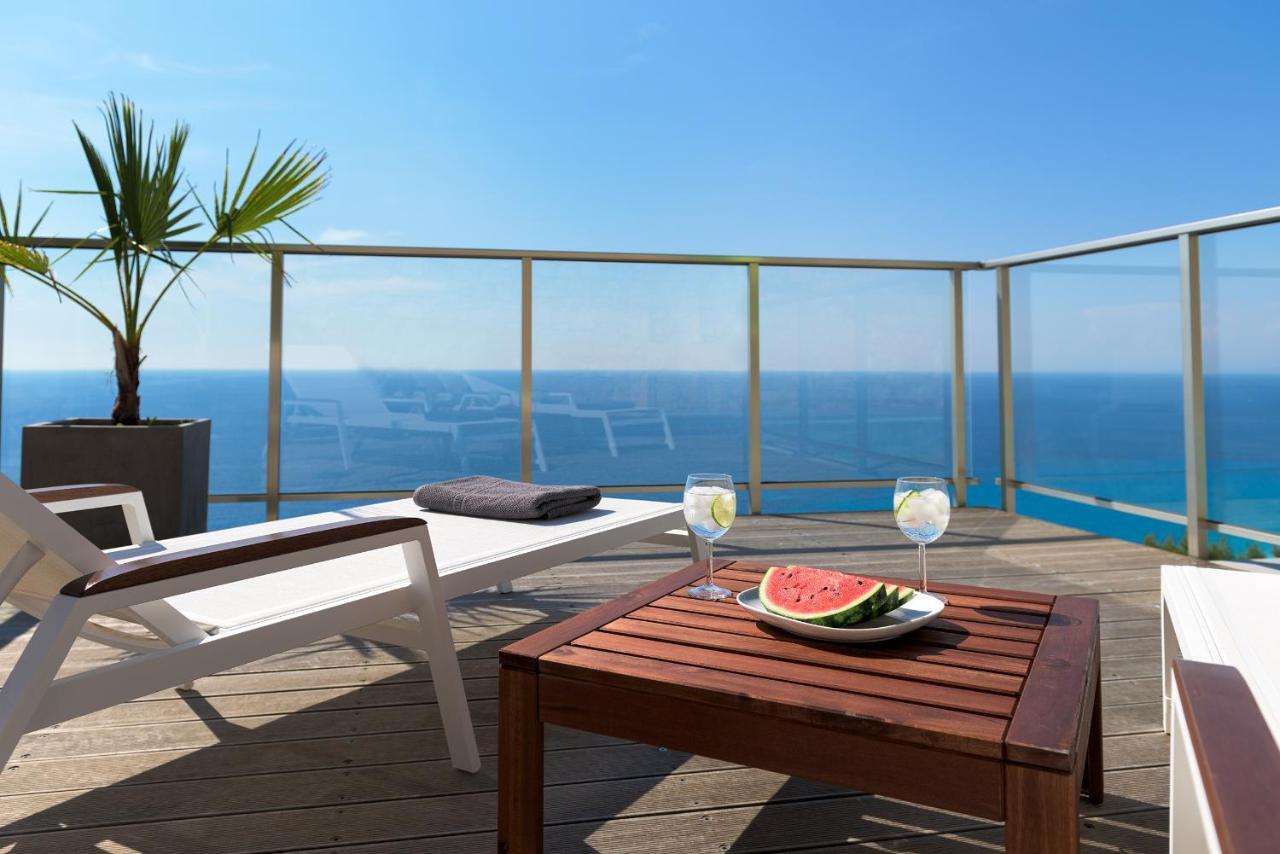 Kathisma Bay Villas - Luxury Villas - Villa Helios Kalamítsi Eksteriør bilde