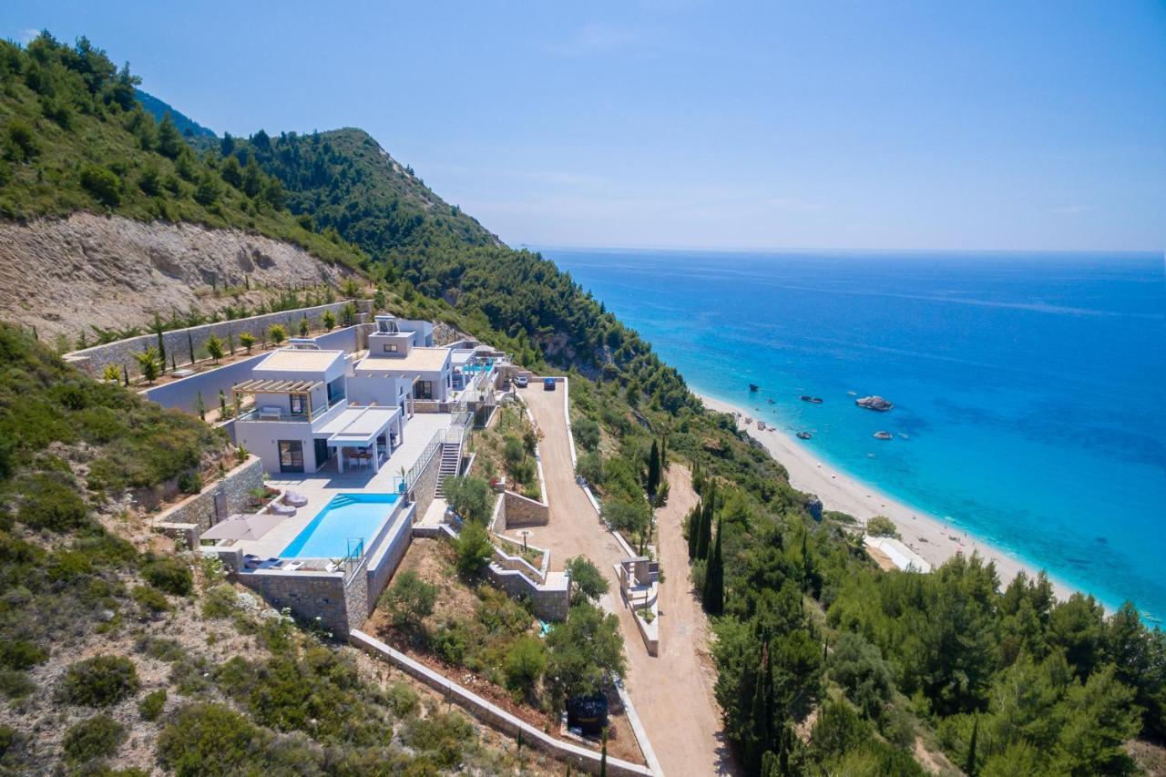 Kathisma Bay Villas - Luxury Villas - Villa Helios Kalamítsi Eksteriør bilde