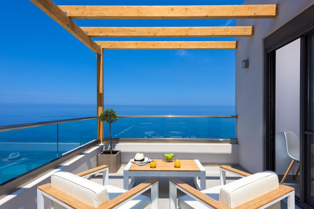 Kathisma Bay Villas - Luxury Villas - Villa Helios Kalamítsi Eksteriør bilde