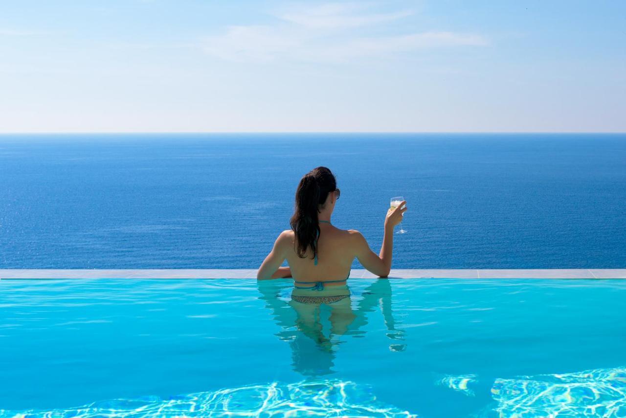 Kathisma Bay Villas - Luxury Villas - Villa Helios Kalamítsi Eksteriør bilde